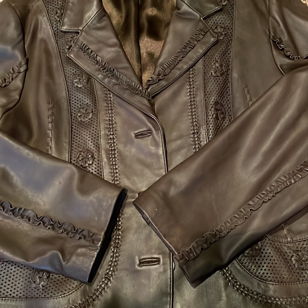 Chicos Leather Jacket - image 3